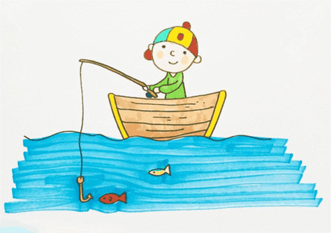 钓鱼的孩子如何学习，儿童学钓鱼？