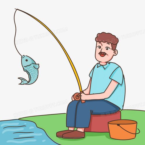 如何画老头钓鱼图片？如何画老头钓鱼图片大全？